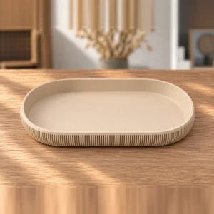 Product: Bandeja Oval Canelada
